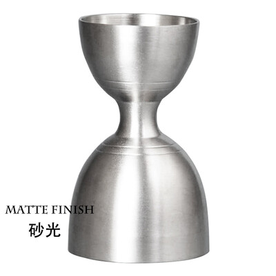 Bar Bell Jigger Cocktail Jigger, nerūdijančio plieno komercinė 2oz. / 1oz. Matavimo juostos įrankiai, juostos priedai