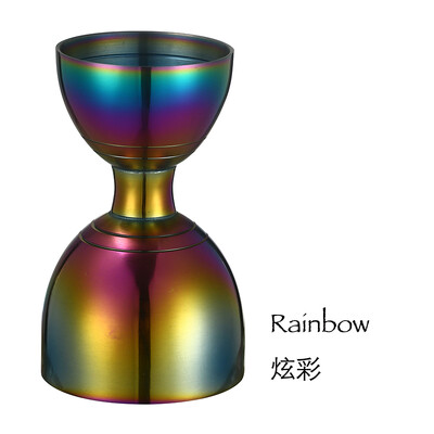 Bar Bell Jigger Cocktail Jigger, nerūdijančio plieno komercinė 2oz. / 1oz. Matavimo juostos įrankiai, juostos priedai