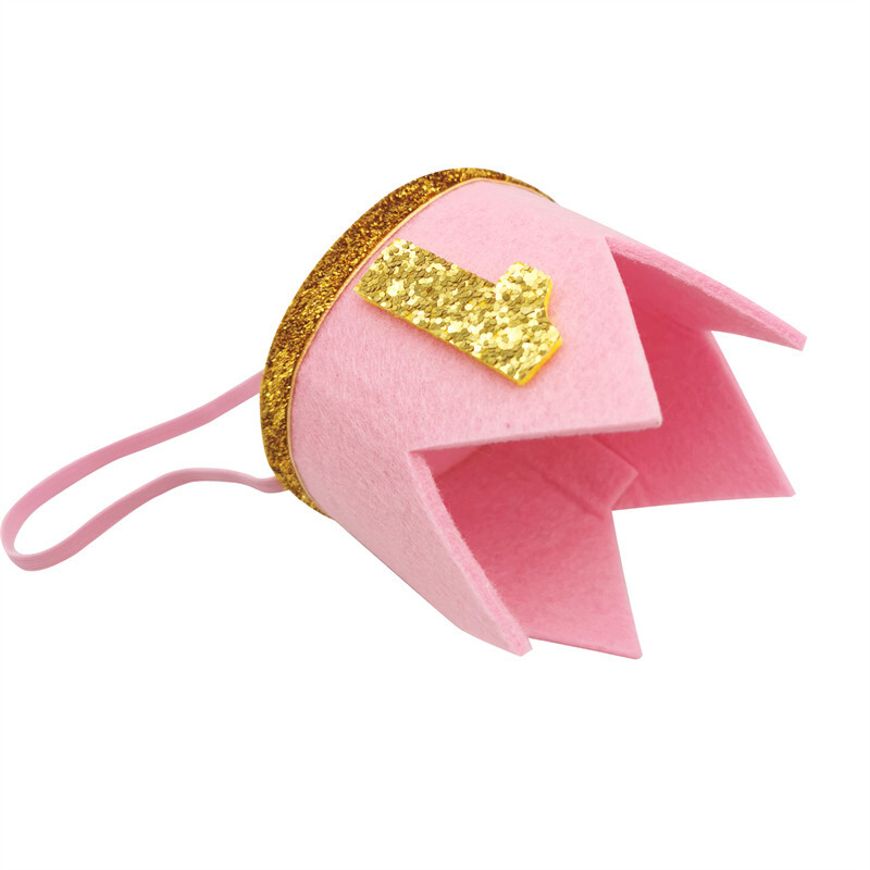 1 vnt. numeris vienas 1 2 3 metų gimtadienio vakarėlio karūnos galvos juostos kepuraitės Mergaitės 1-ojo gimtadienio kepuraitės fotorekvizitai pirmojo jubiliejaus proga