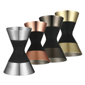 Roostevabast terasest Double Jigger kokteilibaari tööriist