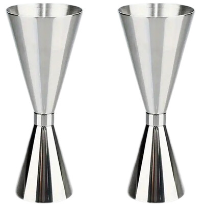 1 oz/2oz Cocktail Bar Ανοξείδωτο Jigger Double Spirit Measuring Cup for Home Bar Party Club Αξεσουάρ Barware Tools home