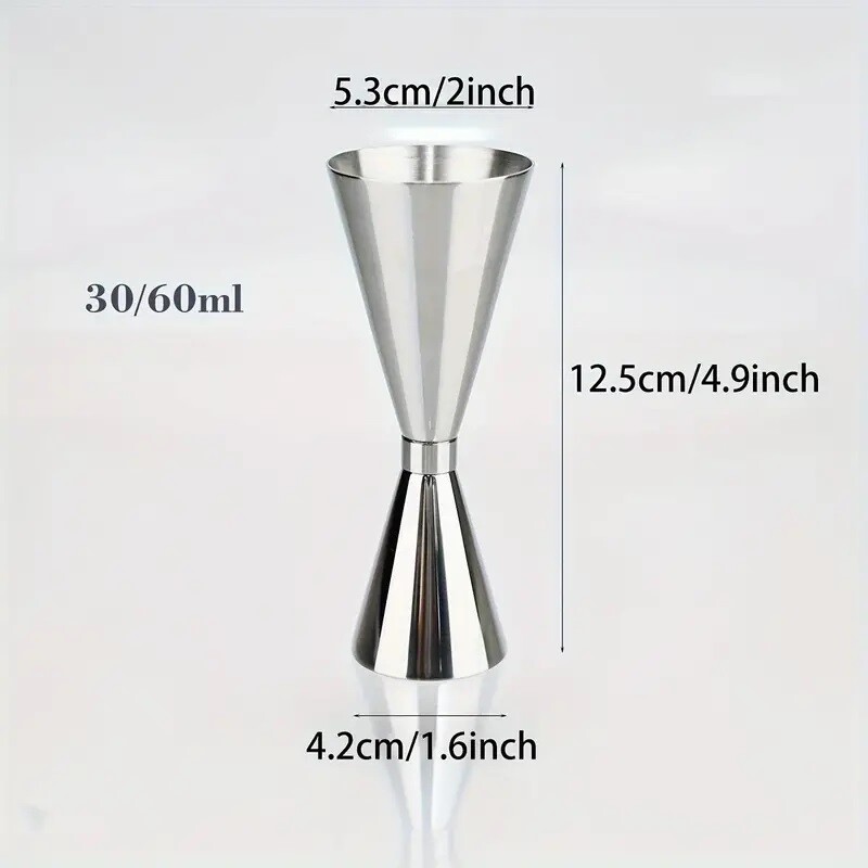 1oz/2oz Kokteilių Baras Nerūdijančio plieno Jigger Double Spirit matavimo puodelis Namų Baras Vakarėlis Klubo Priedai Barware Tools Home