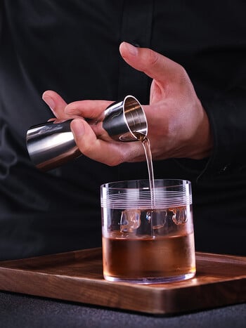 30ml 45ml Cocktail Jigger Bar Measuring Jigger Stainless Steel