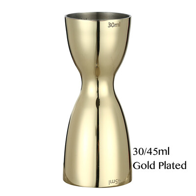 30 ml 45 ml kokteiļu jigger stieņa mērīšanas ierīce no nerūsējošā tērauda