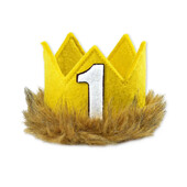 Kūdikio 1/2 1 2 3 4 5 5 gimtadienio kepurės Laukinė viena karūna, kur laukiniai daiktai yra Gimtadienio vakarėlio fotokabinos rekvizitas