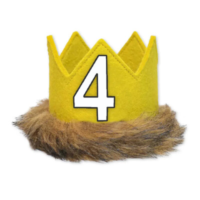 Kūdikio 1/2 1 2 3 4 5 5 gimtadienio kepurės Laukinė viena karūna, kur laukiniai daiktai yra Gimtadienio vakarėlio fotokabinos rekvizitas