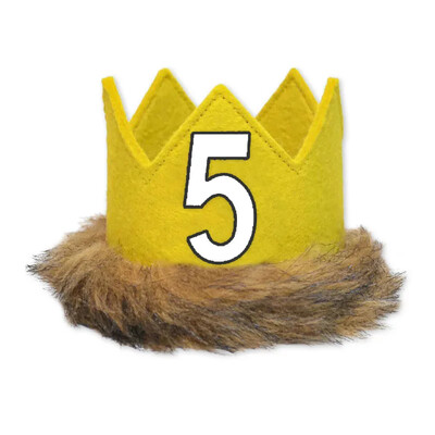 Kūdikio 1/2 1 2 3 4 5 5 gimtadienio kepurės Laukinė viena karūna, kur laukiniai daiktai yra Gimtadienio vakarėlio fotokabinos rekvizitas
