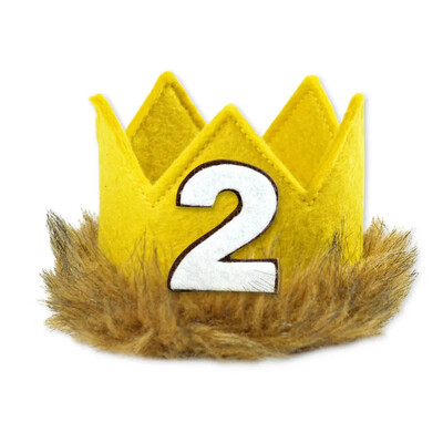 Kūdikio 1/2 1 2 3 4 5 5 gimtadienio kepurės Laukinė viena karūna, kur laukiniai daiktai yra Gimtadienio vakarėlio fotokabinos rekvizitas