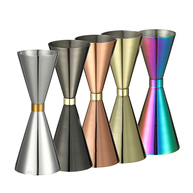 Double Cocktail Jigger Bar koktél mérő Jigger Liquor mérőpohár Martini mérőeszköz