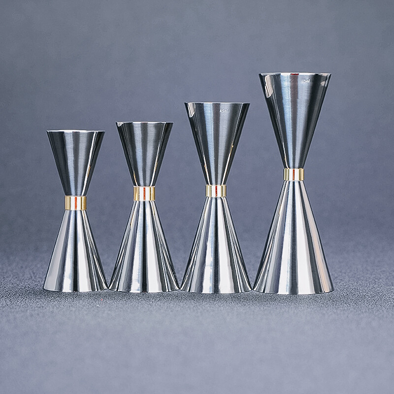 Double Cocktail Jigger Bar koktél mérő Jigger Liquor mérőpohár Martini mérőeszköz
