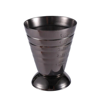 75ML Ανοξείδωτο ατσάλι Measure Cup Cocktail Tool Bar Mixed Drink Αξεσουάρ 3 σε 1 Cocktail Tools Bar Jigger Cup