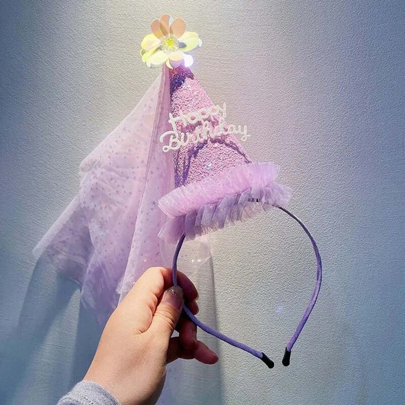 1vnt mielos gimtadienio kepuraitės vakarėlio aksesuarai Paprasti vakarėlio galvos apdangalų priedai suaugusiems ir vaikams