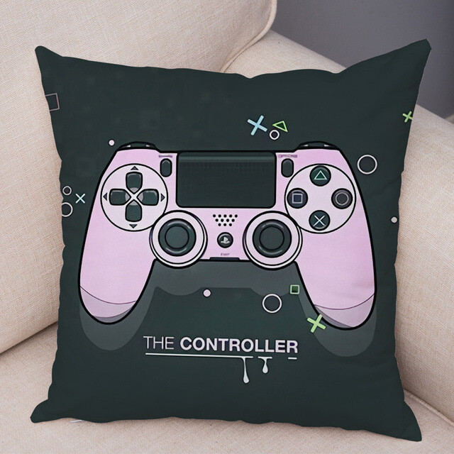 Cameră pentru copii de desene animate perne canapea acasă mașină falai catifea decorare pernă consolă de jocuri husă de pernă cadou husă de pernă