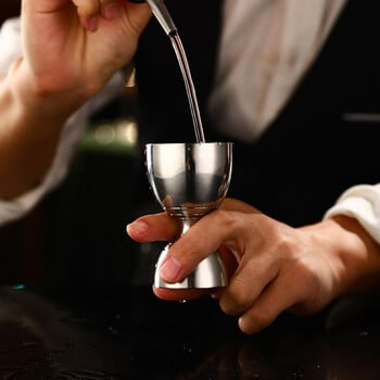 30/60ml Πρακτικότητα Measuring Cup Cocktail Jigger Bar Measure Cocktail Cup Slim Waist Jigger Cocktail