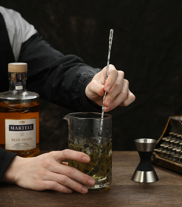 SteeL Double Jigger kokteilių baro matavimo puodelis