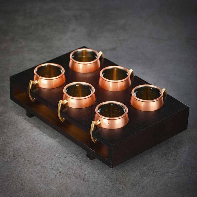 60 ml matavimo puodelis Įrankiai Baras Matuoklis Cocktail Jigger Variu padengtas Baras Įrankiai Baro priedas