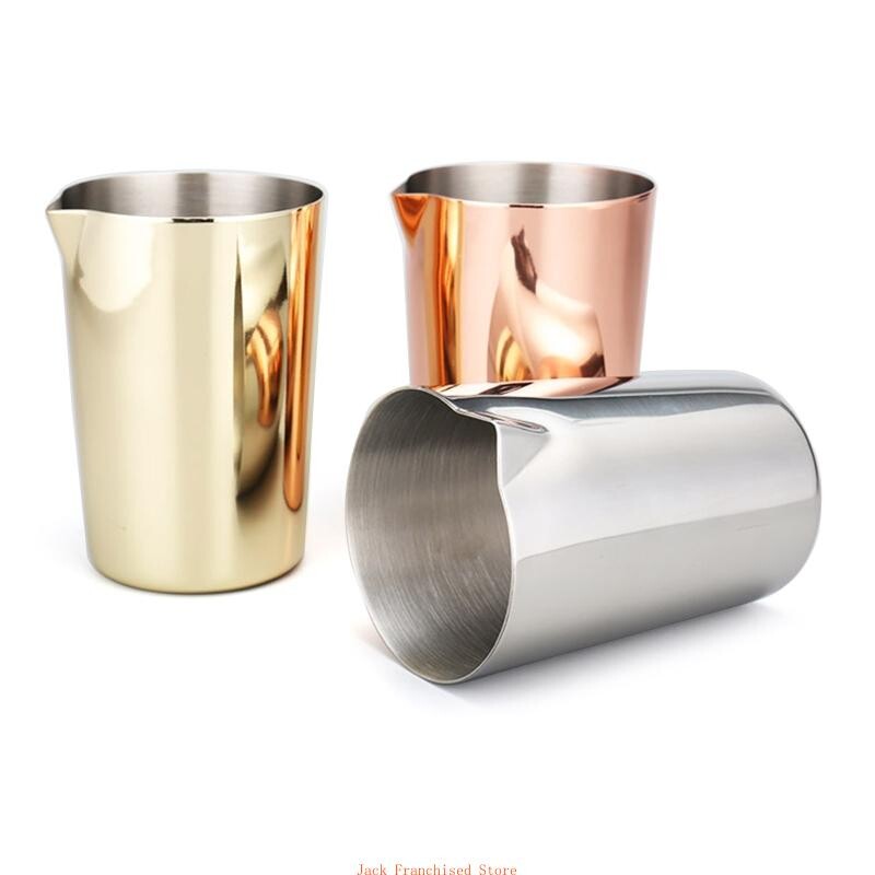 500 ml kokteilių maišymo skardos vakuumas, izoliuotas temperatūros konsistencijai