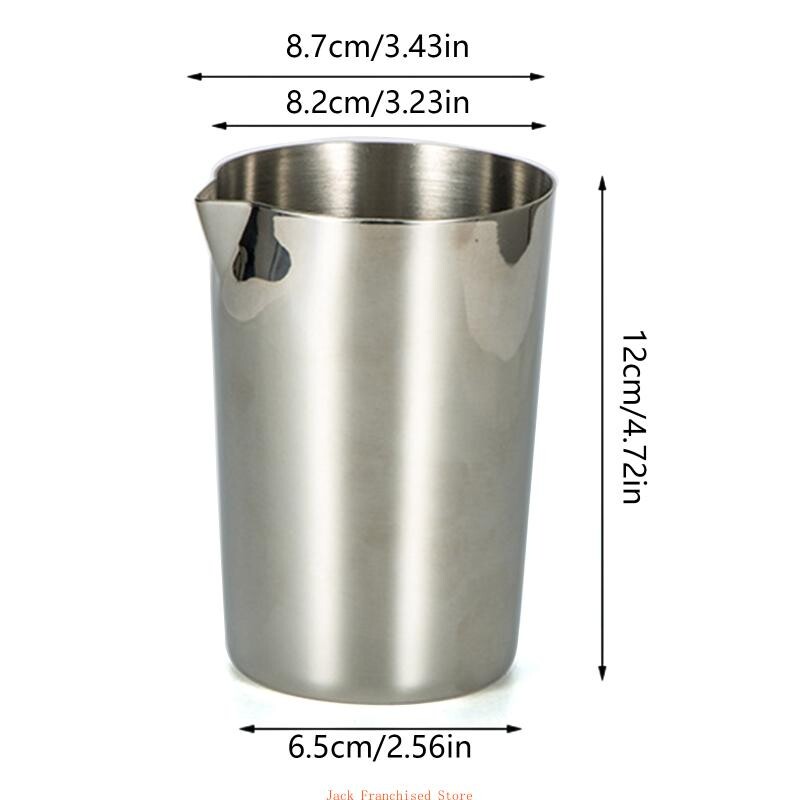 500 ml kokteilių maišymo skardos vakuumas, izoliuotas temperatūros konsistencijai