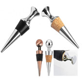 Rozsdamentes acél bronz üveg dugó pezsgődugó esküvői bordugó bortartó otthoni esküvőre