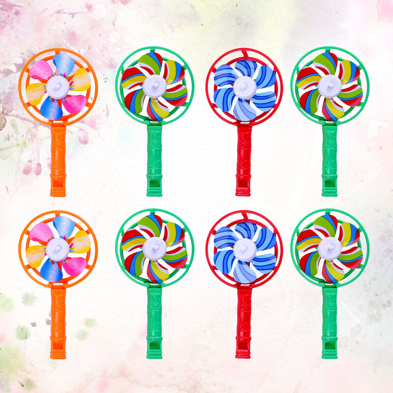30 db színes szélmalom síp alakú sípok gyerekeknek kreatív játék gyerekjátékok
