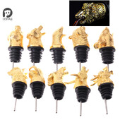 1db ötvözött szarvas szarvasfej boröntő Egyedi borosüveg dugók borlevegőztető báreszközök összejövetel ajándék