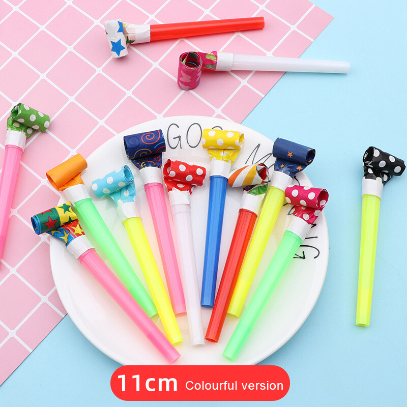 10 db Blowing Dragon Vicces színes vidám kellékek születésnapi partihoz Esküvői kellékek Játékfesztiválok Születésnapi ajándékok gyerekeknek