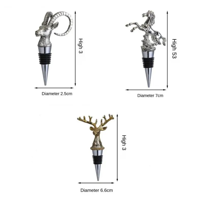 1db Bár Borkiöntő Cink ötvözet Szarvas Elk Ló Bordugó Italok Bár Italeszközök Éjszakai Klub bár tartozékok Konyhai eszközök