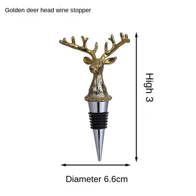 Animal Head palack boröntő Borosüveg Szarvas Szarvasfej Boröntő Dugós Palack Kreatív Animal Animal Boröntő