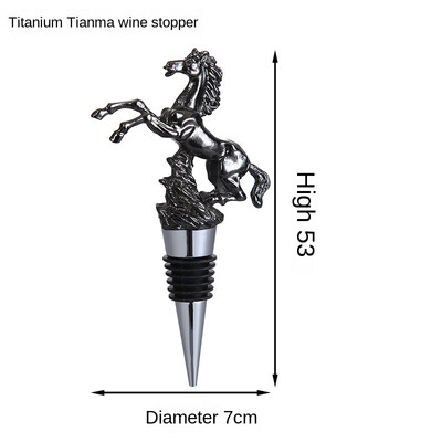 Animal Head palack boröntő Borosüveg Szarvas Szarvasfej Boröntő Dugós Palack Kreatív Animal Animal Boröntő