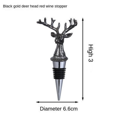 Animal Head palack boröntő Borosüveg Szarvas Szarvasfej Boröntő Dugós Palack Kreatív Animal Animal Boröntő