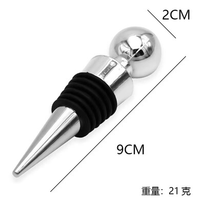 Borosüveg dugó Szív/golyó formájú vörösboros ital Pezsgő tartósító parafa Esküvői szívesség Ajándékok borkedvelőknek