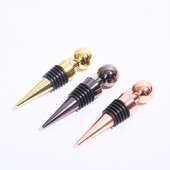 Cinko lydinio šampano vyno kamštis buteliukams alaus gėrimas kamštienos vakuuminis sandarus dangtelis Laikyti vyną šviežią virtuvės įrankiai baro priedai