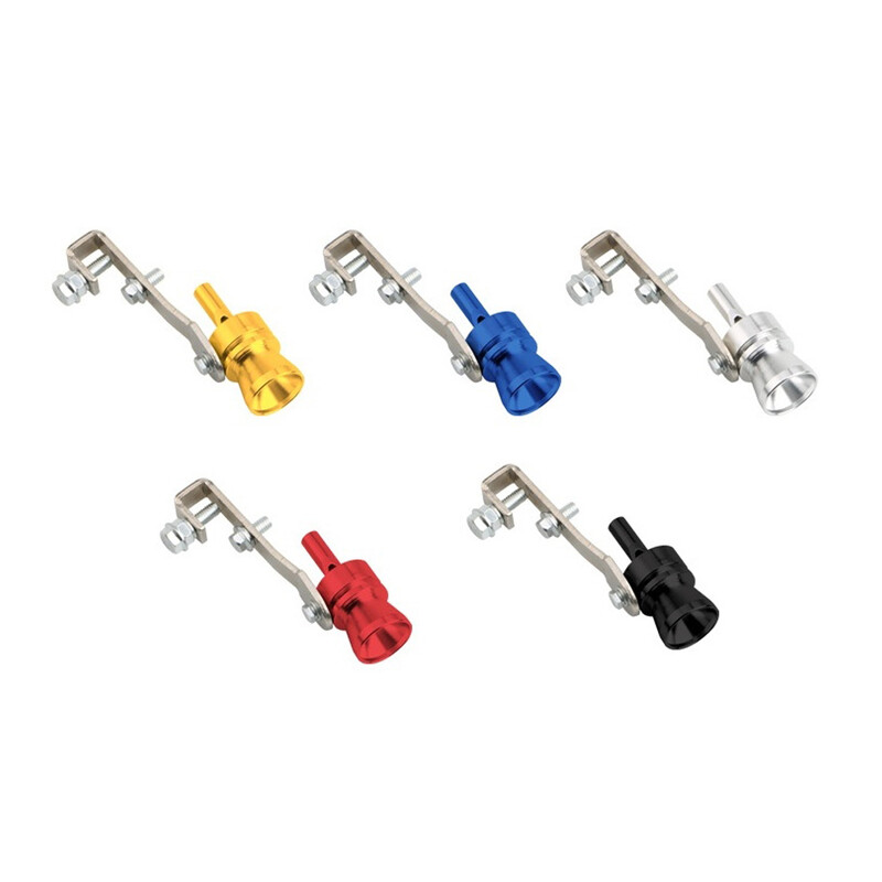 Universaalne auto mootorratta modifitseeritud väljalasketoru saba auru vile müra transformaator turbiini turbo vile heli simulaatori tööriistad