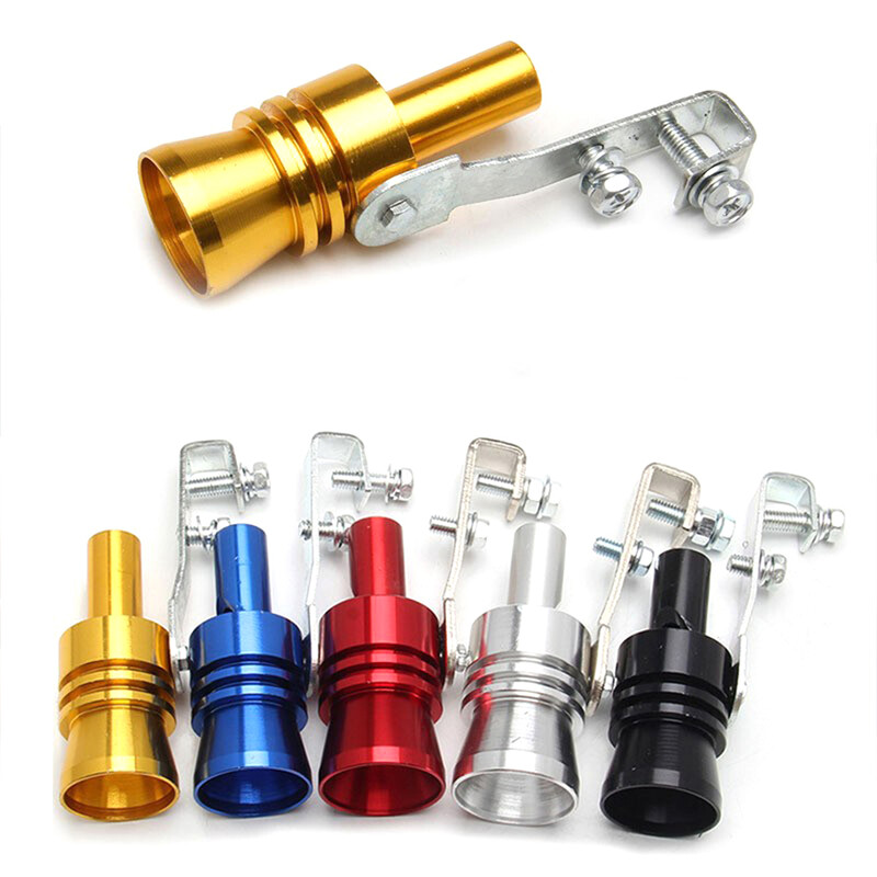 Universaalne auto mootorratta modifitseeritud väljalasketoru saba auru vile müra transformaator turbiini turbo vile heli simulaatori tööriistad