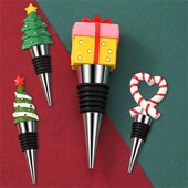 1db bordugó Újrafelhasználható bordugó italokhoz Karácsonyi palackdugók konyhai bárokhoz Ajándékok Ünnepi parti üvegdugók