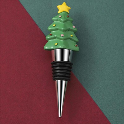 1db bordugó Újrafelhasználható bordugó italokhoz Karácsonyi palackdugók konyhai bárokhoz Ajándékok Ünnepi parti üvegdugók