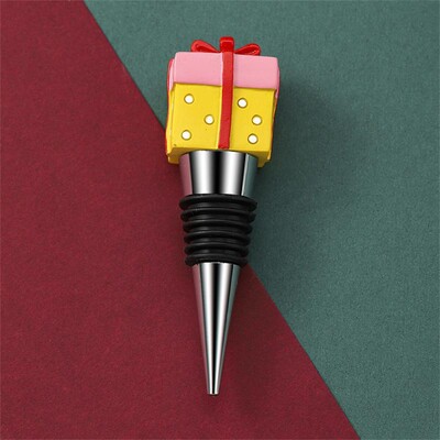 1db bordugó Újrafelhasználható bordugó italokhoz Karácsonyi palackdugók konyhai bárokhoz Ajándékok Ünnepi parti üvegdugók