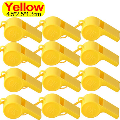 Színes síp kötéllel Szórakoztató zajkeltő sípok bulisportokhoz. Többfunkciós mazsorett síp gyerekjátékok