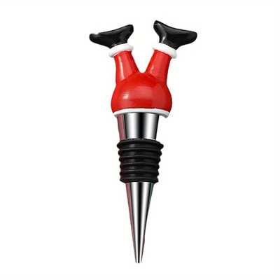 1 buc dopul pentru vin de Crăciun fericit Omul de zăpadă dop pentru sticle de vin pentru păstrarea în stare proaspătă Decor pentru sticle Baruri pentru casă Artizanat decorativ