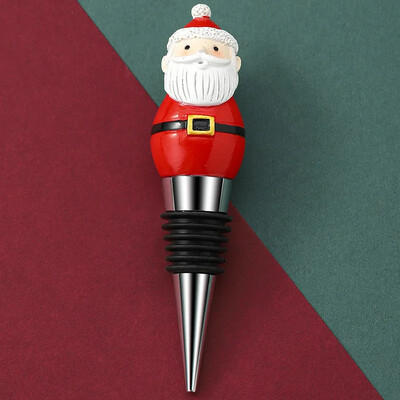 1 buc dopul pentru vin de Crăciun fericit Omul de zăpadă dop pentru sticle de vin pentru păstrarea în stare proaspătă Decor pentru sticle Baruri pentru casă Artizanat decorativ