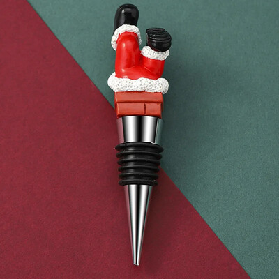 1 buc dopul pentru vin de Crăciun fericit Omul de zăpadă dop pentru sticle de vin pentru păstrarea în stare proaspătă Decor pentru sticle Baruri pentru casă Artizanat decorativ