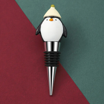 1 buc dopul pentru vin de Crăciun fericit Omul de zăpadă dop pentru sticle de vin pentru păstrarea în stare proaspătă Decor pentru sticle Baruri pentru casă Artizanat decorativ