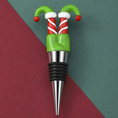 1 buc dopul pentru vin de Crăciun fericit Omul de zăpadă dop pentru sticle de vin pentru păstrarea în stare proaspătă Decor pentru sticle Baruri pentru casă Artizanat decorativ