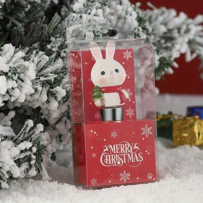 1db karácsonyi ajándékok bordugók bár parti dekoráció kézműves hóember frissen tartó bor pezsgődugó otthoni bár üveg dekoráció