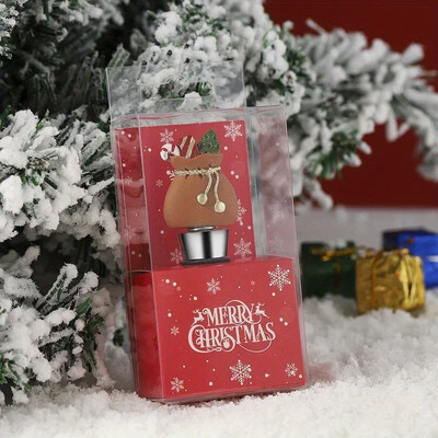 1db karácsonyi ajándékok bordugók bár parti dekoráció kézműves hóember frissen tartó bor pezsgődugó otthoni bár üveg dekoráció