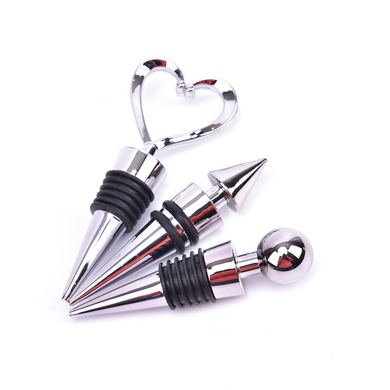 Újrafelhasználható vákuumzáras palackdugó, elegáns bortároló csavaros kupakdugó