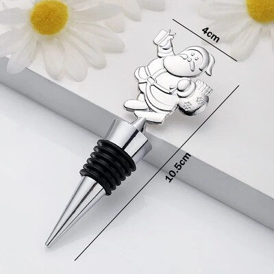 Karácsonyi hó borosüveg dugók bortároló csavaros kupak tömítő dugók boros ajándékok bár eszközök konyhai eszközök kütyük