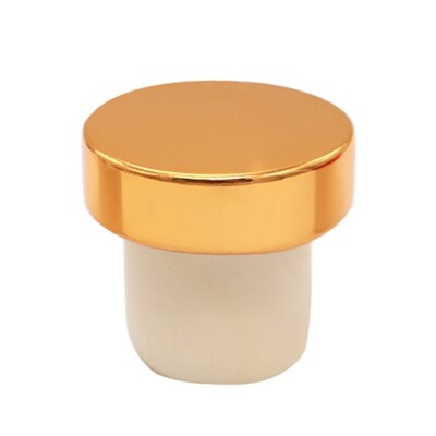 Vīna pudeles aizbāznis šampanieša gumijas pudeles vāciņš T-veida pudeles aizzīmogošanas spraudņa stieņa rīks Atkārtoti lietojams alus pudeles korķis A0KF