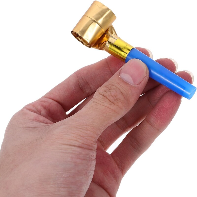 20 tk Muusikalised väljapuhutavad õhupallid, segatud sädelevad narmad, metallist müratekitajad, armsad viled Halloweeni jõulupeoks