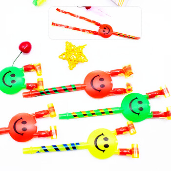 10PCS Noisemakers Smiley Blowing Dragon Whistles Παιδικά δώρα για πάρτι γενεθλίων Νηπιαγωγείο Giveaway Παιχνίδι Μπομπονιέρες αποκριάτικου πάρτι 22cm